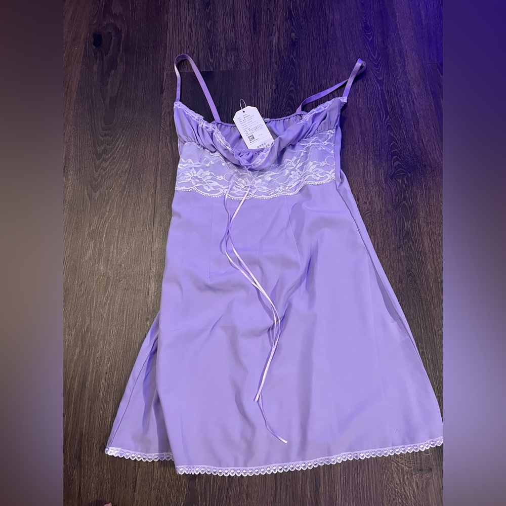 Purple Slip Dress